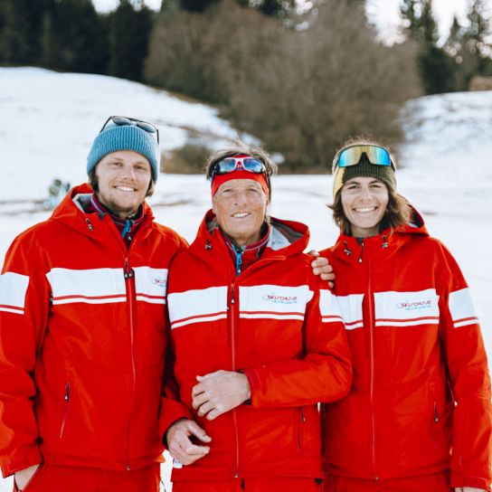 Die drei Skischulleiter