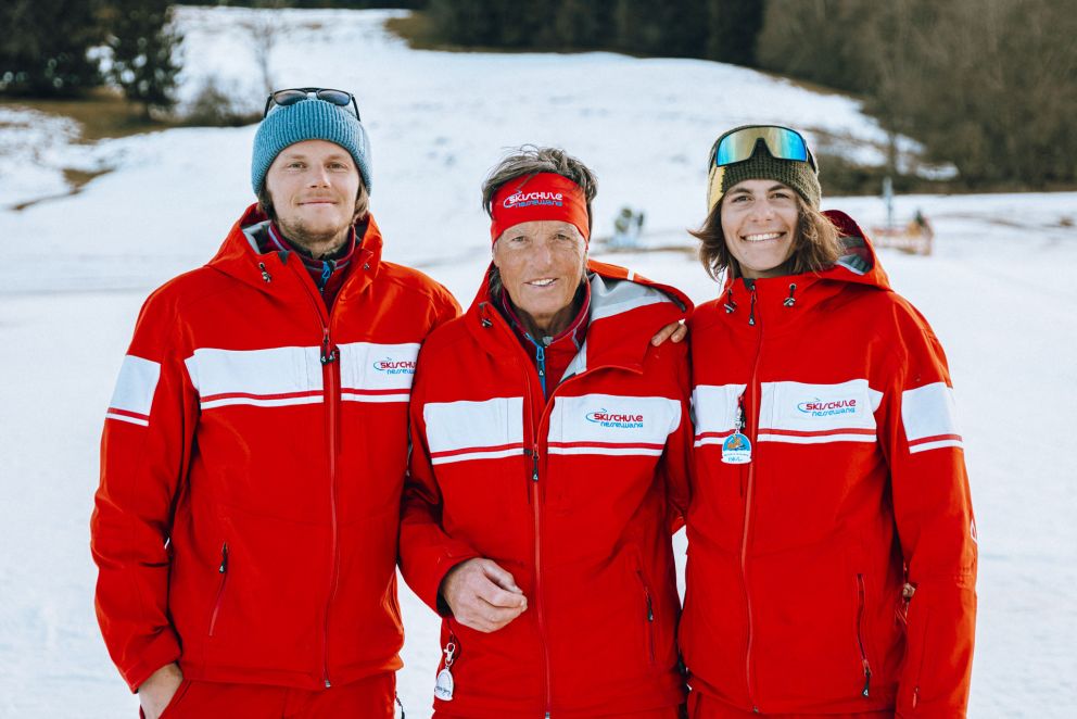 Die drei Skischulleiter